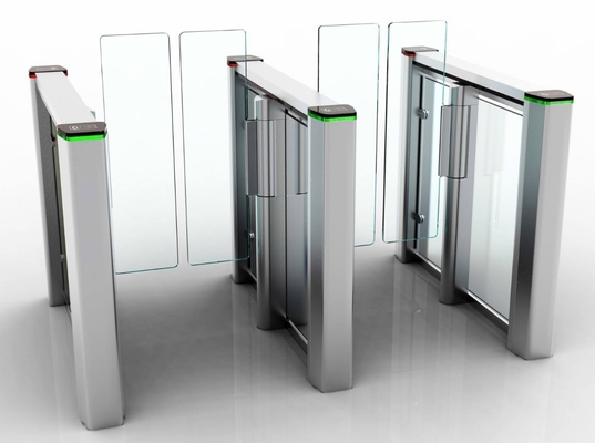 Single/Double Passing Direction Speed Gate with Acrylic Swing Arm Material and 1.2mm Upper Cover Foot Thickness
