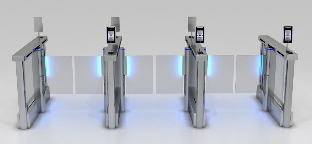 Optimal Performance Speed Gate with Channel Width 550-1000mm and Humidity Range of 5%-90%