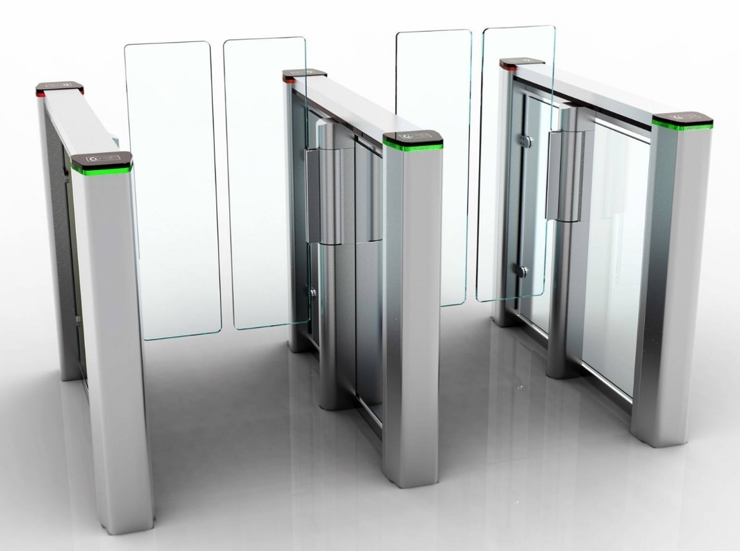 Single/Double Passing Direction Speed Gate with Acrylic Swing Arm Material and 1.2mm Upper Cover Foot Thickness