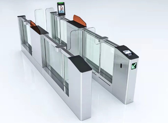 Standard 300mm Swing Arm Length Speed Gate Compatible with All Access Control Systems and Alarm Function