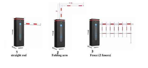 Control Mode 50kg Automatic Traffic Barrier for Effective Traffic Management